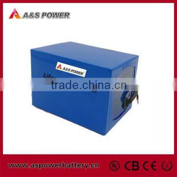 Rechargeable Lifepo4 26650 4S12P 12v 40ah Lithium battery for led light
