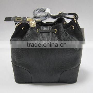 Wholesale Pu Leather Drawstring Backpack photo-2