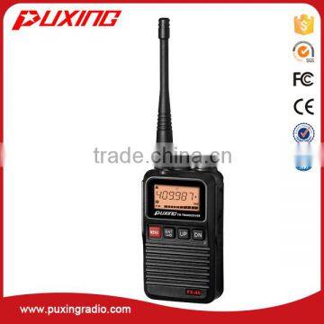 0.5W/ 2W MINI PMR two way radio PX-A6 professional compact 50 CTCSS 104 DCS VOX