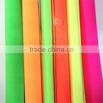 2015 new design thick flourescent paper for craftwork