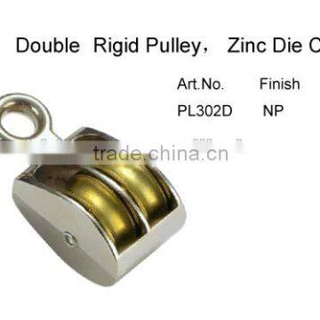 New zinc alloy wire rope pulley PL302D