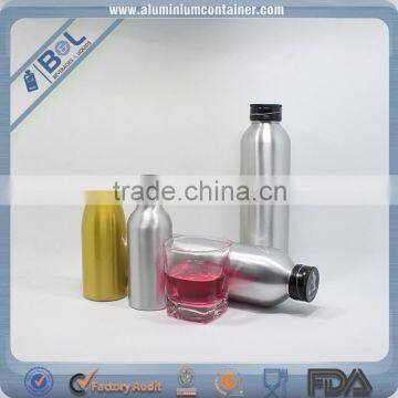 Wide Mouth Aluminum Sports Bottle With Logo