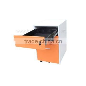 metal 3 drawer mobile pedestal