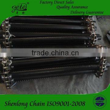 Agricultural Feeder House Chain A557 With Chorme Pin and Every 4 Links Fitting One Black U-Slat photo-3