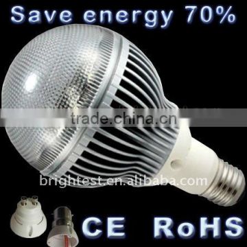 7W E27 LED Light Bulb With CNC Process