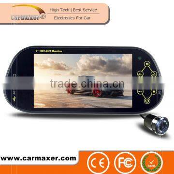 carmaxer manufacturer 7inch chrome rear view mirror