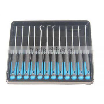 12 piece mini Screwdrivers, Torx Screwdrivers, Hook and Pick Tools set