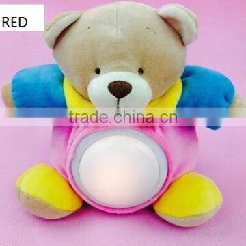 LIGHTING SLEEPY BEAR FOR KIDS, BABY SLEEP LIGHT TOY , PLUSH BEAR LIGHT FOR BABY SLEEP photo-5
