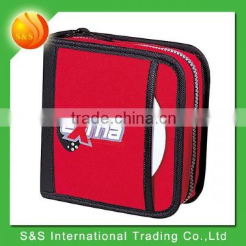 Bright color polyester 24 CD's cute CD case