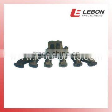 Turbo exhaust engine 6BD1for EX200-1 EX200-2 casting iron manifold