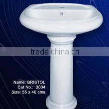 Washbasin With Pedestal Sink