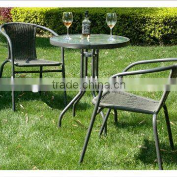 Round table and Chair Outdoor Rattan Furniture