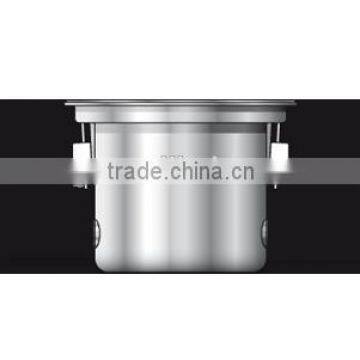 3-19mm Round Tempered Steped Lamp Shade Glass for Lighting