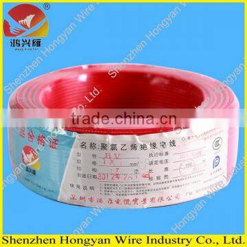 H05V-R 300/500V Single Core 6.0mm Copper Conductor PVC Electric Wire photo-3