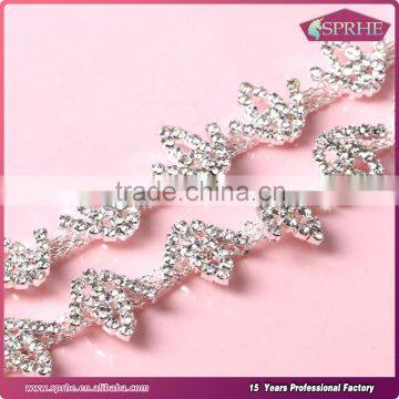 Rhinestone Cup Chain 2mm