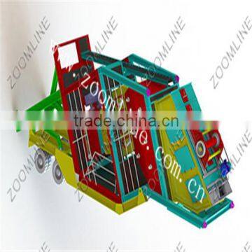 100T/H mobile bitumen machine