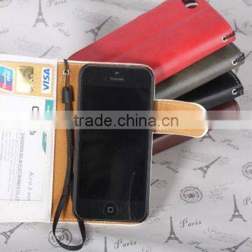 case+wallet+card holder 3 in 1 Best Price Wallet Leather Case for iphone5