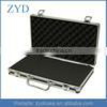 2015 New Black Aluminum Locking Laptop Briefcase With Pockets ZYD-1013-3