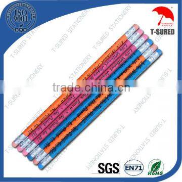 English Painting Gift Pencil Both Side Eraser Top