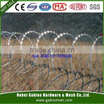 CBT-60 galvanized barb wire fence price (BTO-22 CBT-60 CBT-65)