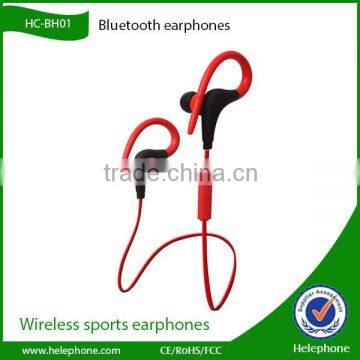 2016 new wireless sports bluetooth earphone