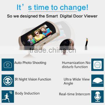 Danmini Factory direct sale camera door peephole,digital door viewer,PIR peephole door camera                        
                                                                                Supplier's Choice