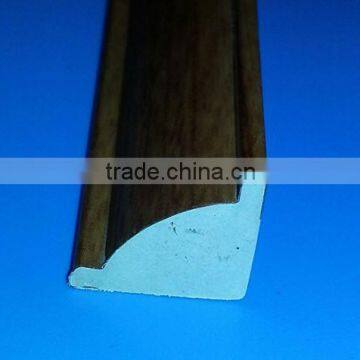 PVC panel mdf skirting board use Hot compress