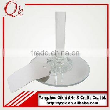 Wholesale Silver Pendants Decorated Glass Christmas Tree With Good Quality