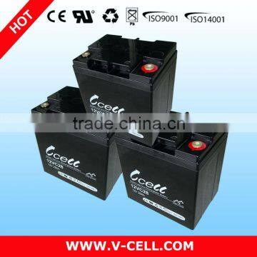 12V 28AH Solar rechargeable Battery deep cycle battery