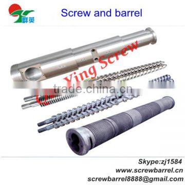 SACM645 conical twin extruder screw & twin screw extruder screw design