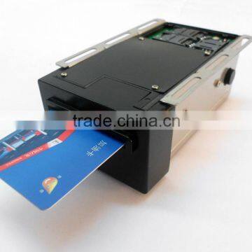 Support RFID, IC and Magnetic Cards Motorized Kiosk Card Reader from mingte