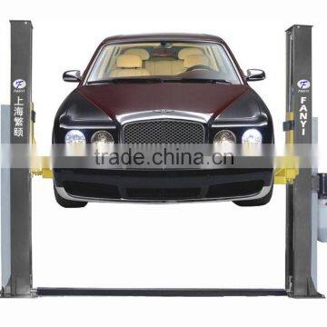 4.0 ton Double-cylinder Hydraulic two post car lift (single side release)