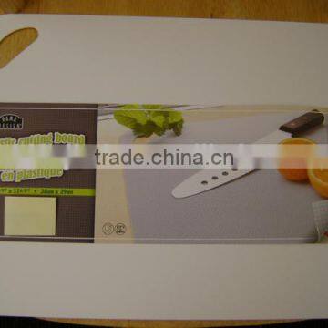 Top Selling Food Grade Plastic Cutting Board