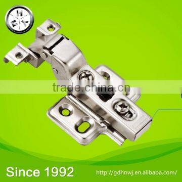 with 23 years manufacture experience factory cabinet and furniture clip on half-overlay door aluminium frame hinge