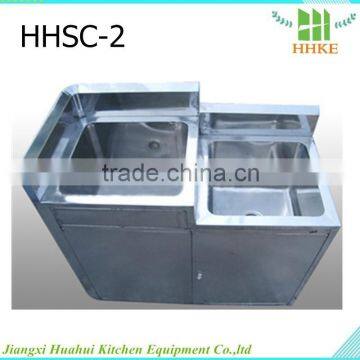 Best quality of stainless steel medical sink cabinet metal sink base