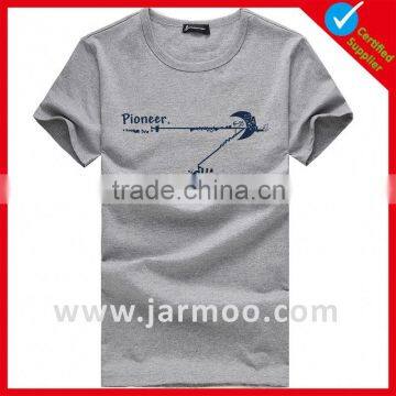 50% polyester and 50% cotton brand popular get customized t shirts