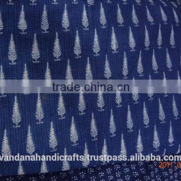 hand printed fabric