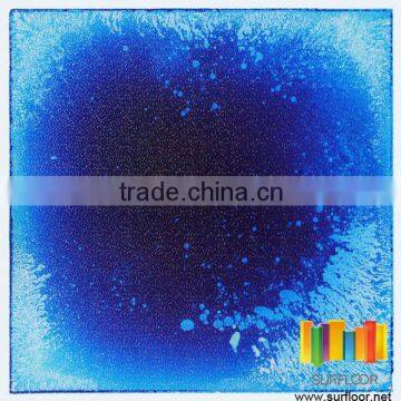 500*500 decorative liquid floor panel interactive floor panel