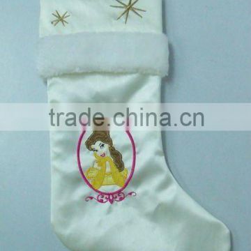 2013 satin christmas stockings