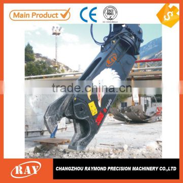 excavator shear for demolition of steel structures