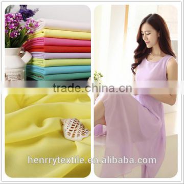 chiffon fabric 100% polyester fabric