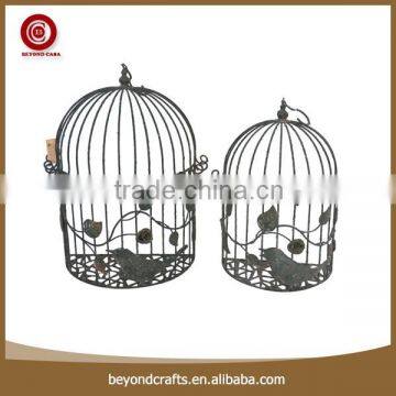 Wholesale antique wrought iron china bird cage