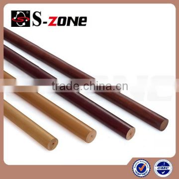 Good Quality modern curtain finials design wooden curtain rod