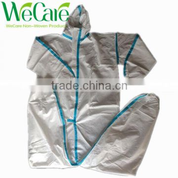 Disposable Ebola Protective Safety breathable coverall Suit