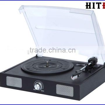 retro turntable with speaker