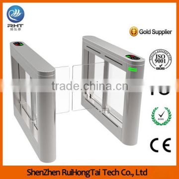 Smart RFID Card Reader Access Control Manual Supermarket Swing Gate