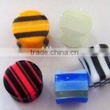 UV Ear Plug Body Jewelry