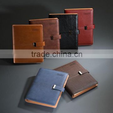 cover notebook,fashional pu leather notebook cover with metal press stud