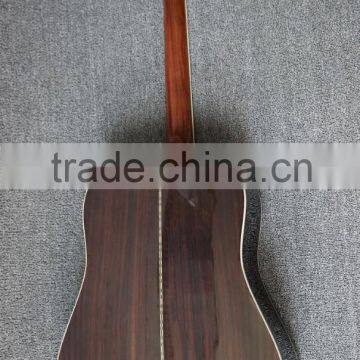 Weifang Rebon D45 41 Size All Solid Wood Dreadnought Acoustic Guitar With Nice Sound