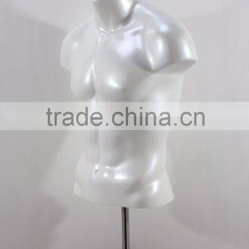 Lingerie men torso without head lingerie female torso upper body part with metal base